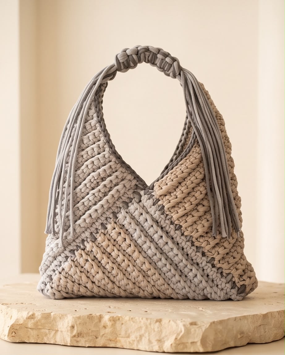VTBags Maxi Crochet Bag – Super Size