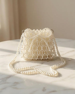 VT BAGS – MODELLO “CRYSTAL PEARL MINI BAG”