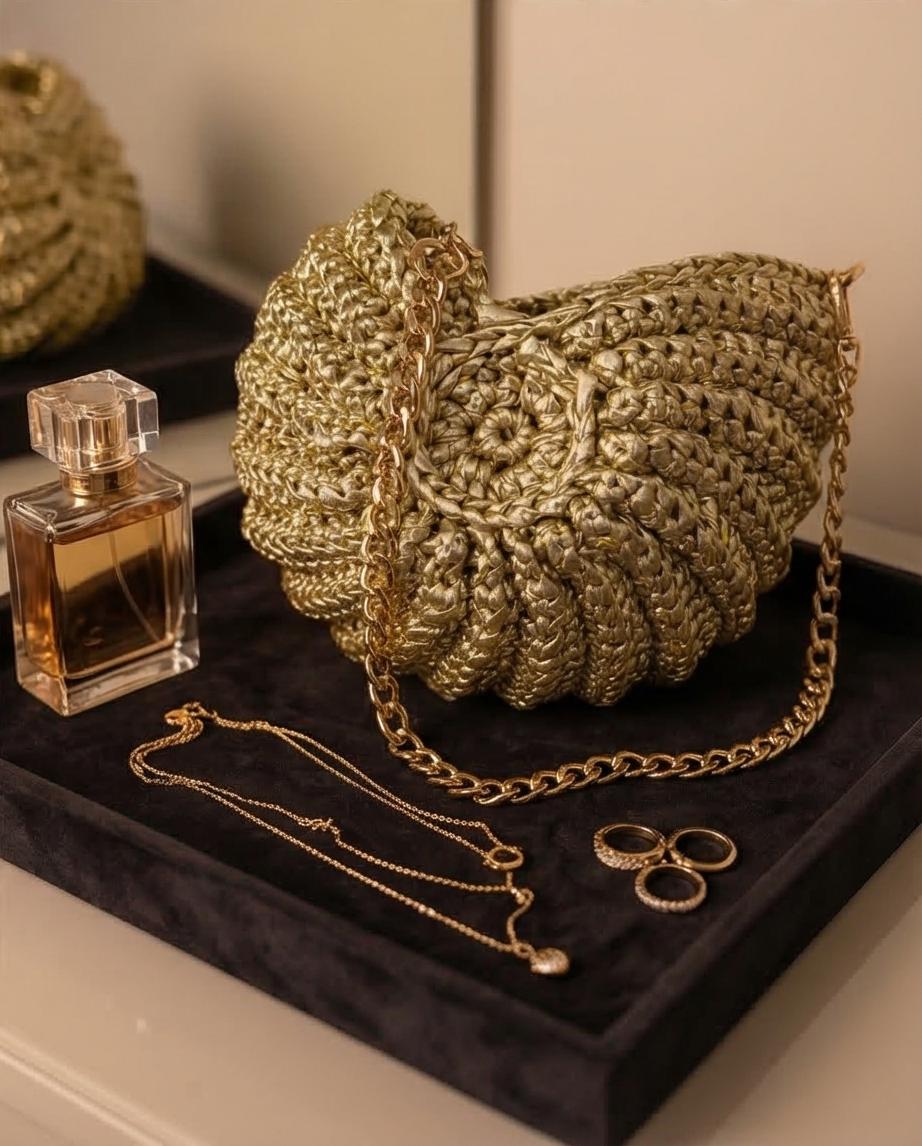 VT BAGS – MODELLO “GOLDEN LUXE MINI BAG”