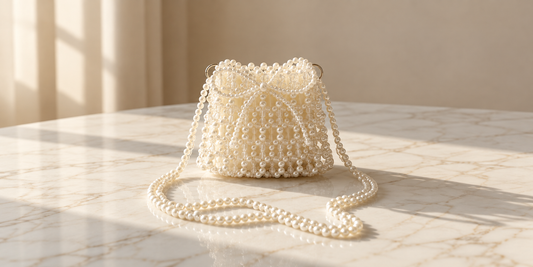 VTBags Model “Crystal Pearl Mini Bag”