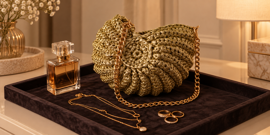VTBags Model “Golden Luxe Mini Bag”