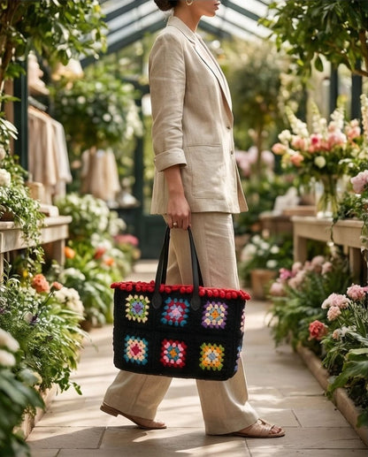 VT Bags Borsa Tote Maxi Bohemien Nonna