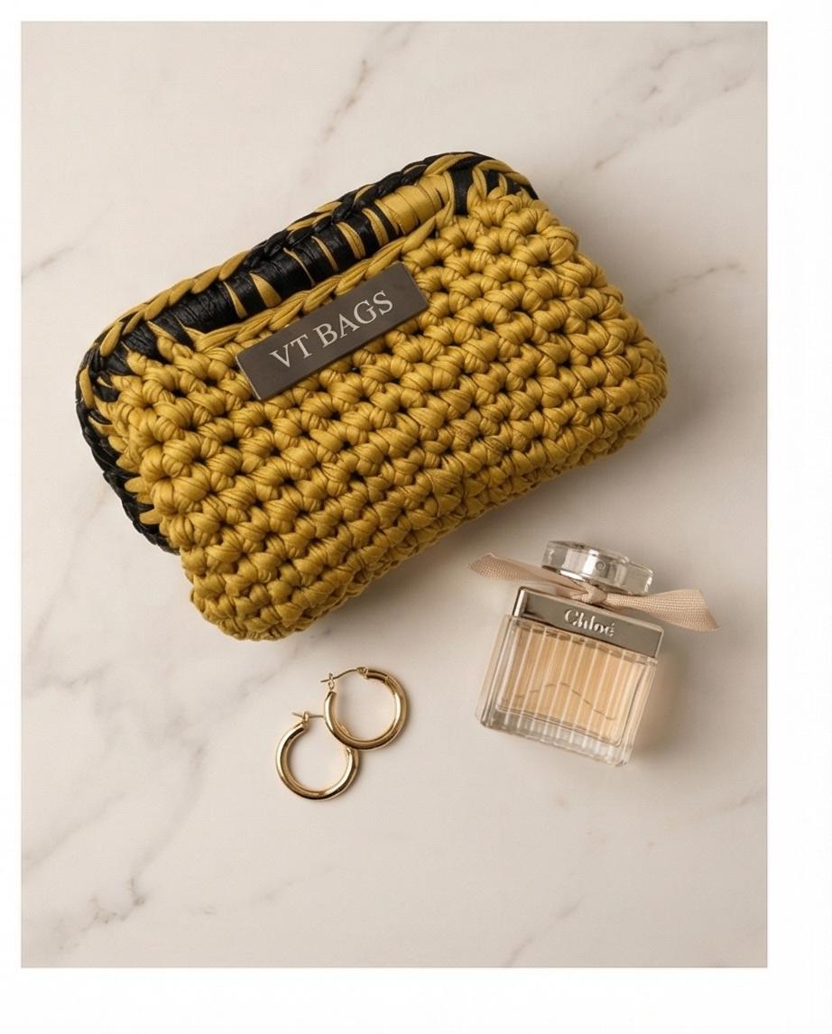 BORSA ARTIGIANALE MODELLO “GOLDEN STYLE” – VT BAGS