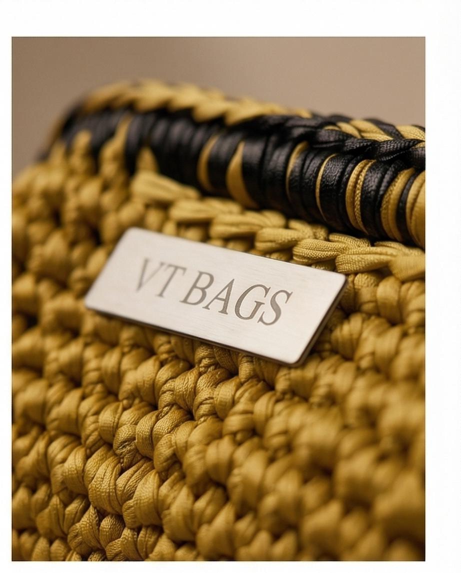 BORSA ARTIGIANALE MODELLO “GOLDEN STYLE” – VT BAGS