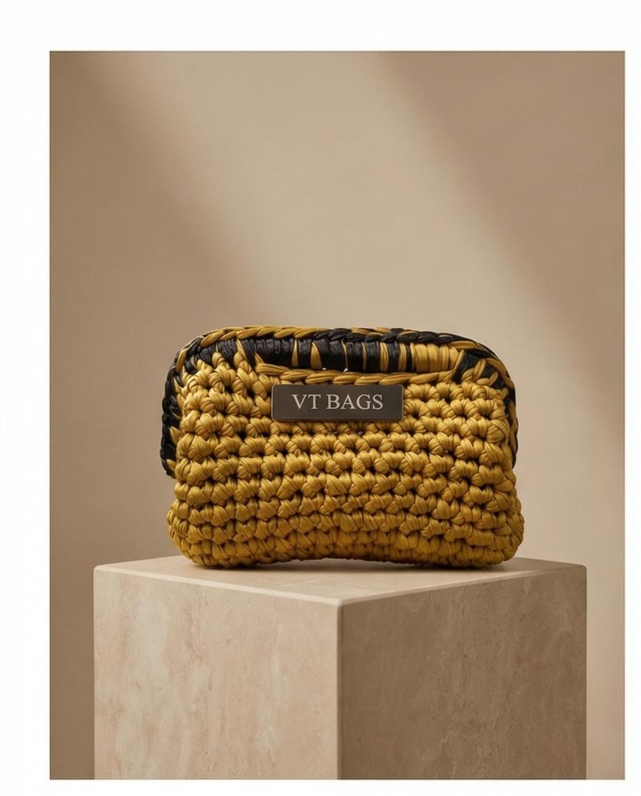 BORSA ARTIGIANALE MODELLO “GOLDEN STYLE” – VT BAGS