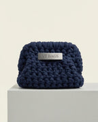 BORSA ARTIGIANALE MODELLO “NAVY MINI ELEGANCE” – VT BAGS