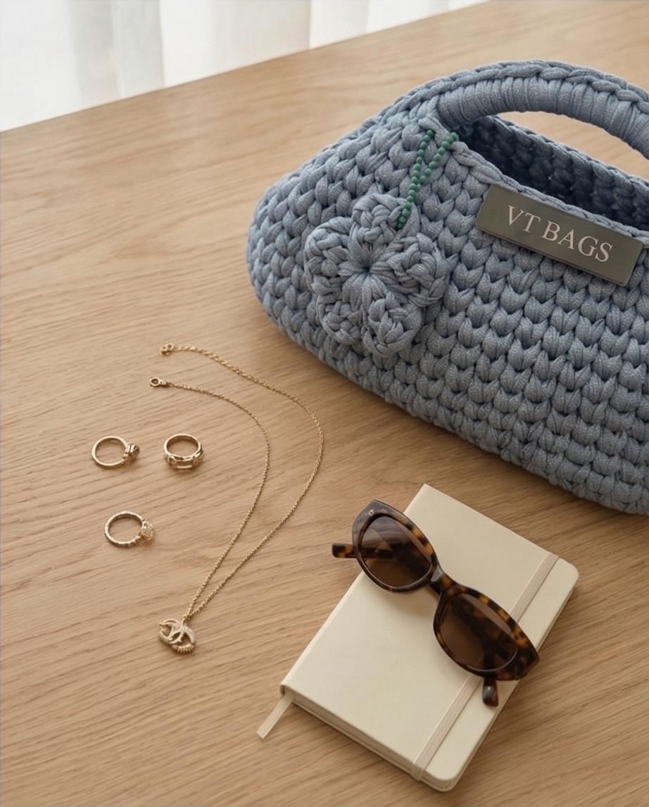 BORSA ARTIGIANALE MODELLO “SOFT CLOUD” – VT BAGS