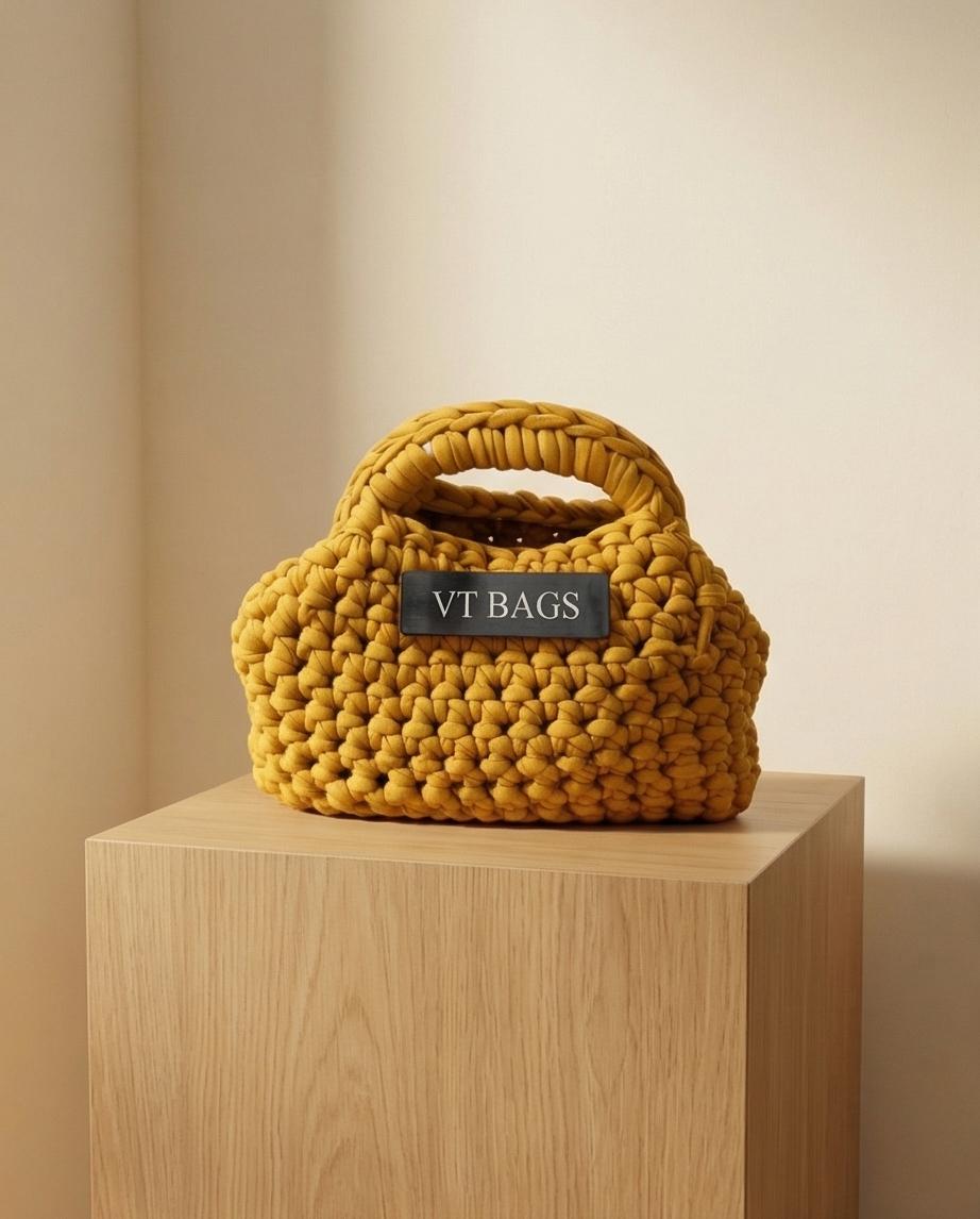 BORSA ARTIGIANALE MODELLO “SUNSET MINI CLASSIC” – VT BAGS