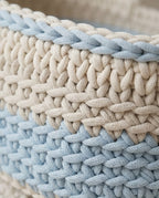 VTBags Handmade Baby Crochet Bassinet