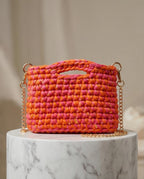 Borsa Handmade Multicolor con Tracolla a Catena – VT Bags