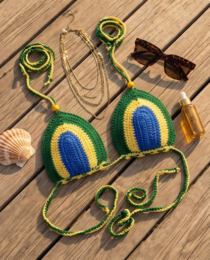 VTBags Brazil Inspired Crochet Bikini Top