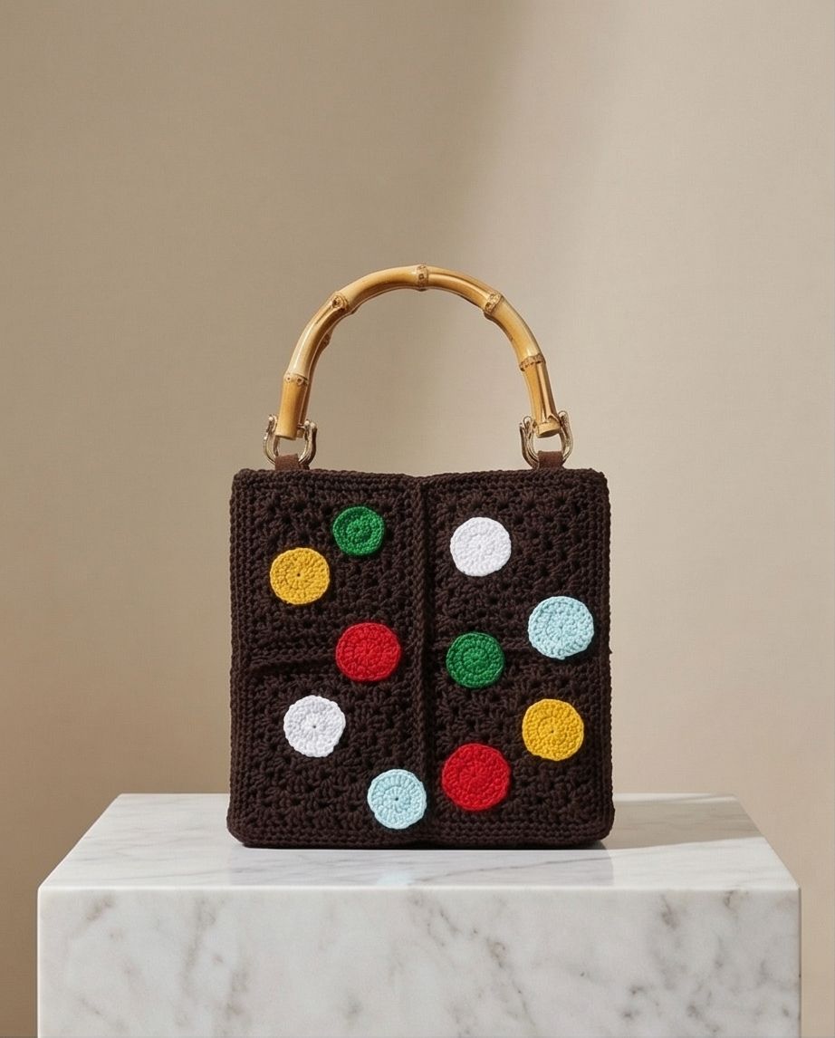 COLOR DOT ART BAG