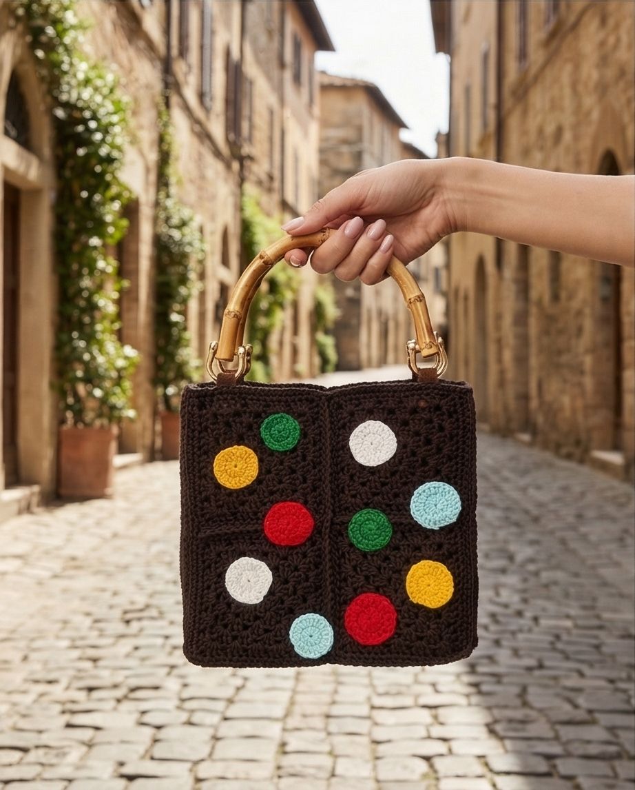 COLOR DOT ART BAG