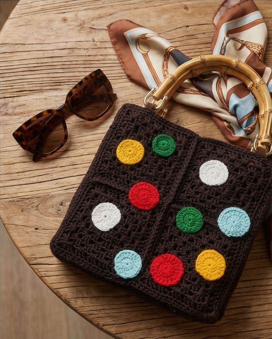 COLOR DOT ART BAG
