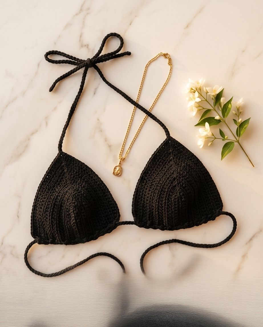 CROCHET BIKINI TOP – HANDMADE