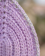CROCHET BIKINI TOP – HANDMADE PURPLE