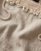 Coastal Shell Crochet Top — Handmade Boho Luxury