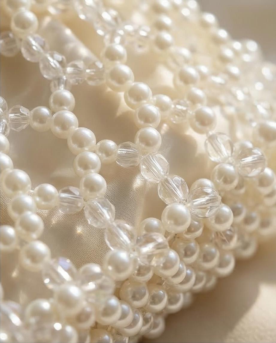 Crystal Pearl Mini Bag