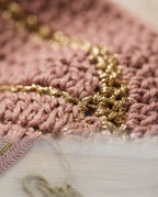 Golden Sand Crochet Top — Handmade Luxury