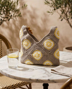 VTBags Lemon Crochet Bag — Handmade Summer Statement