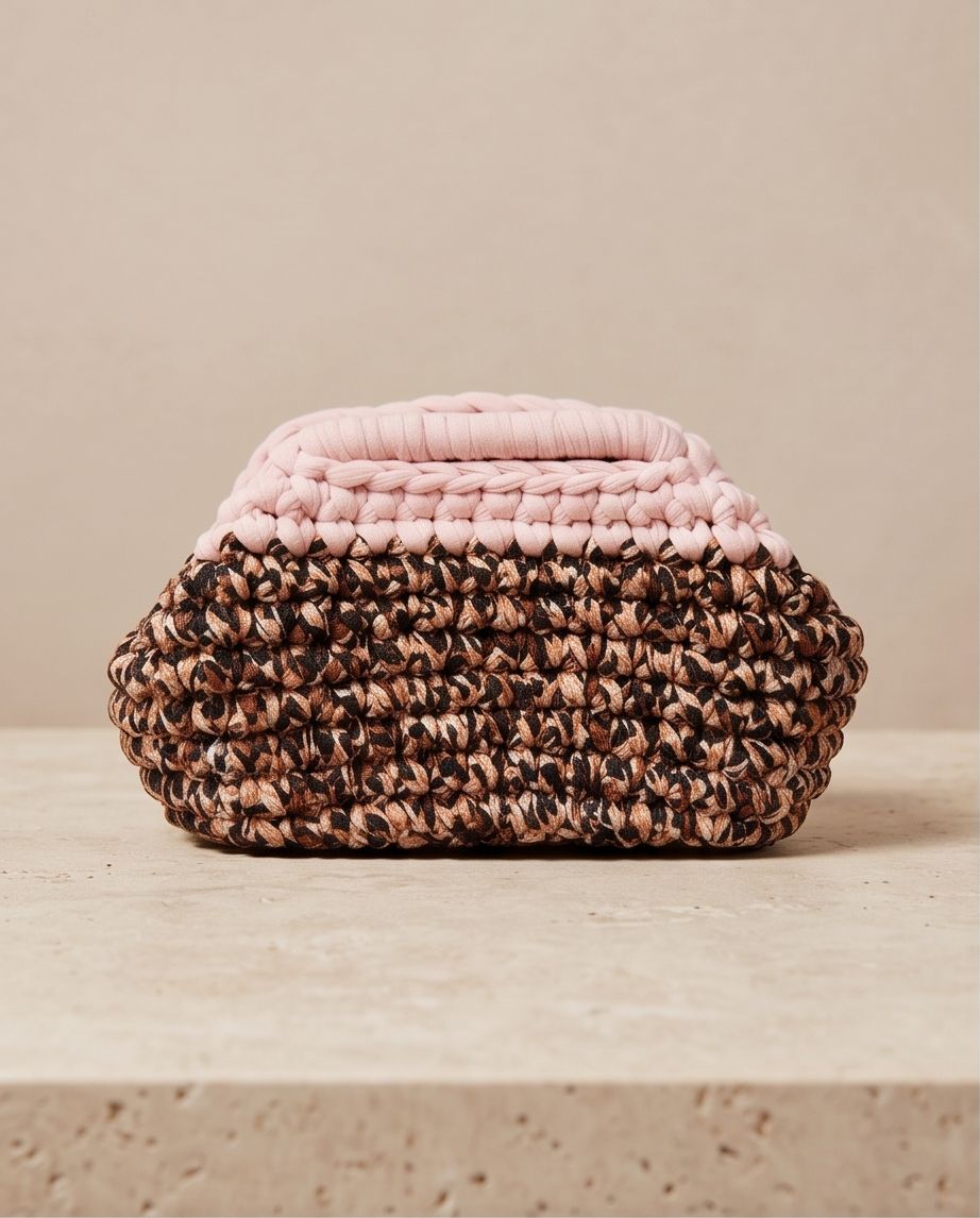 Handmade Crochet Mini Tote Bag