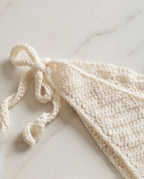 Ivory Crochet Bikini Bottom — Handmade Essential