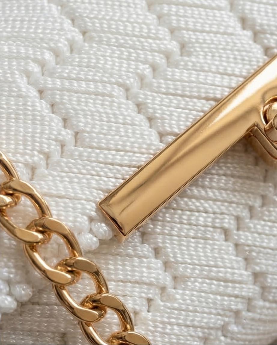 Ivory Elegance Clutch VT Bags