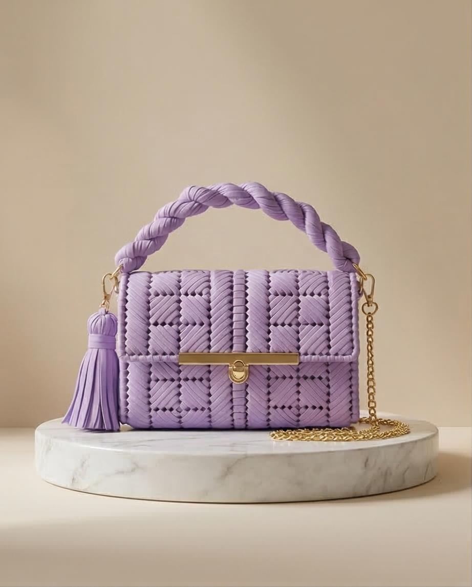 Lavender Luxe Clutch VT Bags