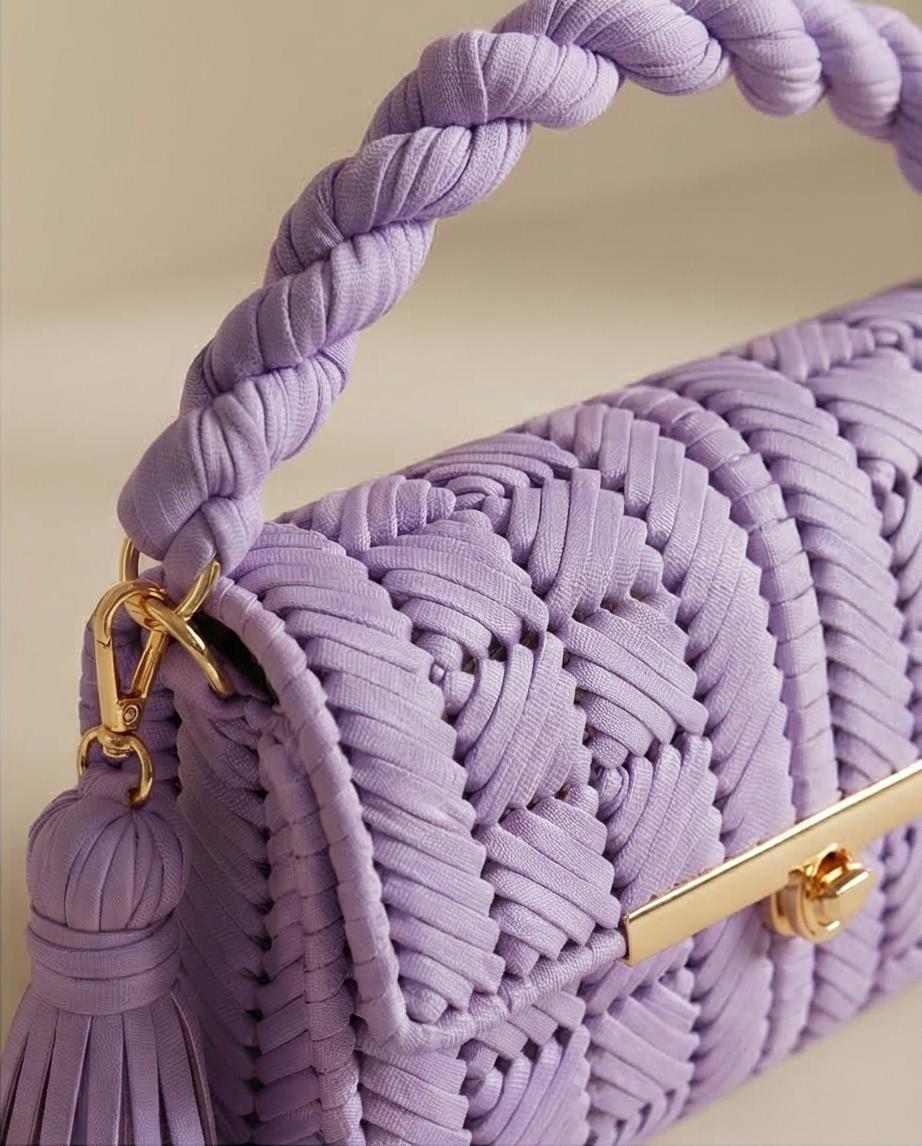 Lavender Luxe Clutch VT Bags