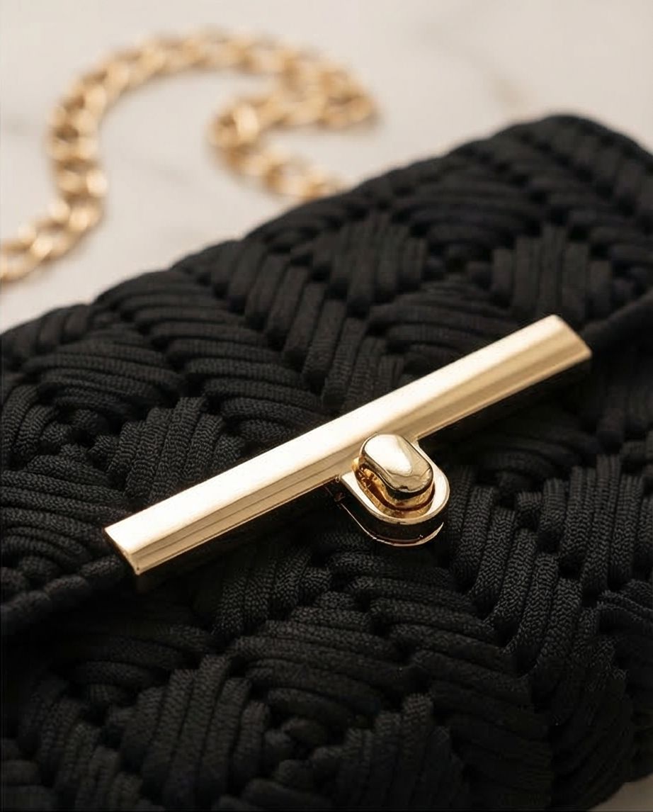 Midnight Elegance Clutch VT Bags