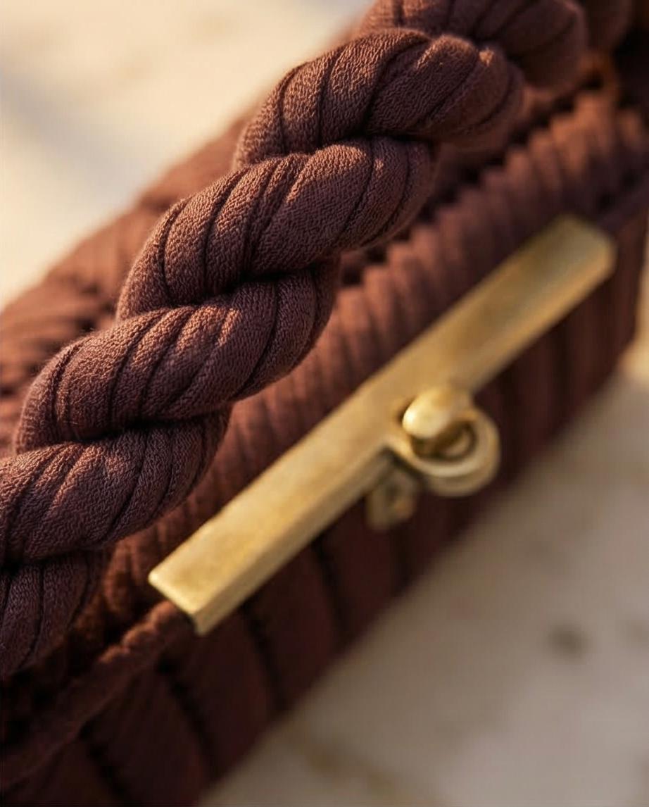 Mocha Elegance Mini Bag