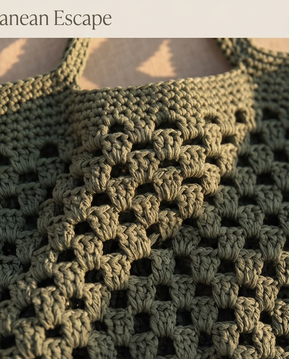 VTBags Olive Coast Beach Bag