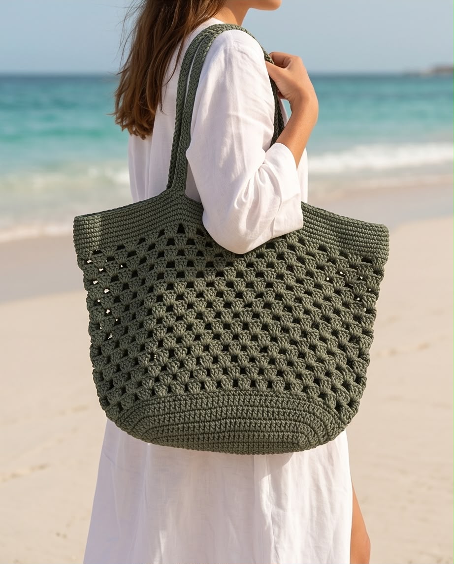 VTBags Olive Coast Beach Bag
