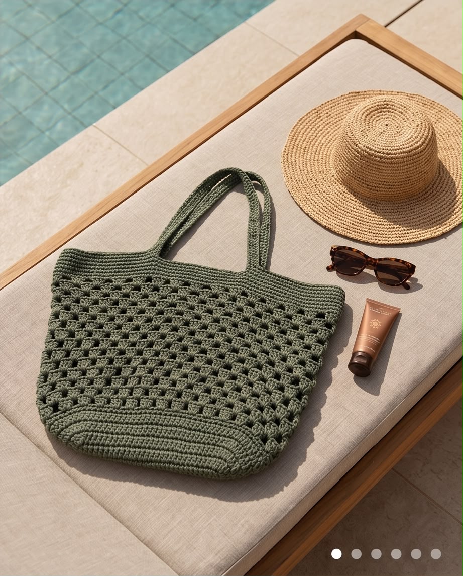 VTBags Olive Coast Beach Bag