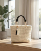 PEARL IVORY TOTE BAG