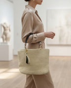 PEARL IVORY TOTE BAG