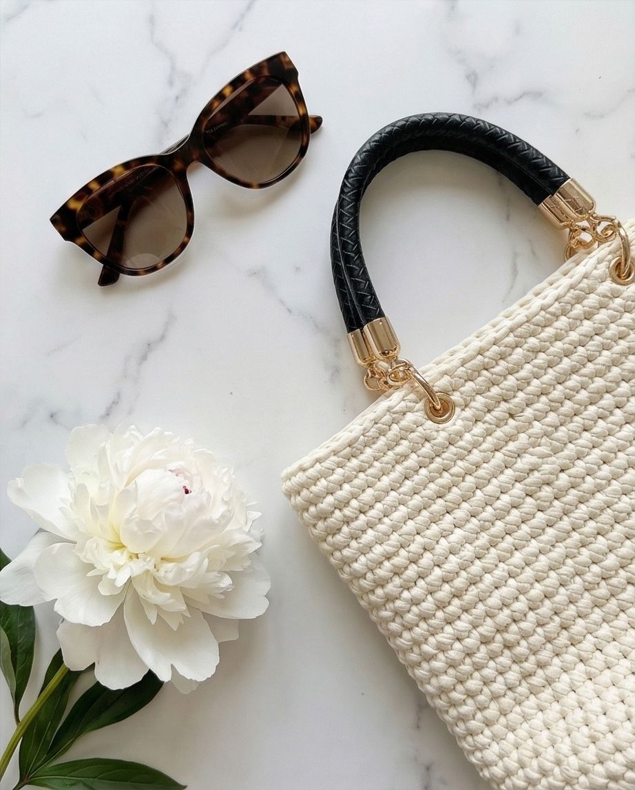 PEARL IVORY TOTE BAG
