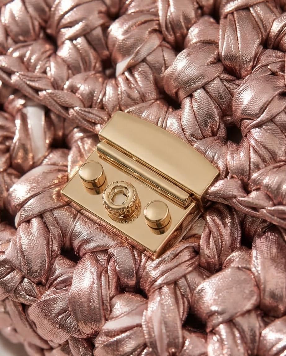 Rose Gold Mini Clutch