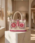 Rose Mandala Mini Tote