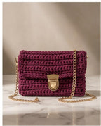 Royal Plum Chain Bag