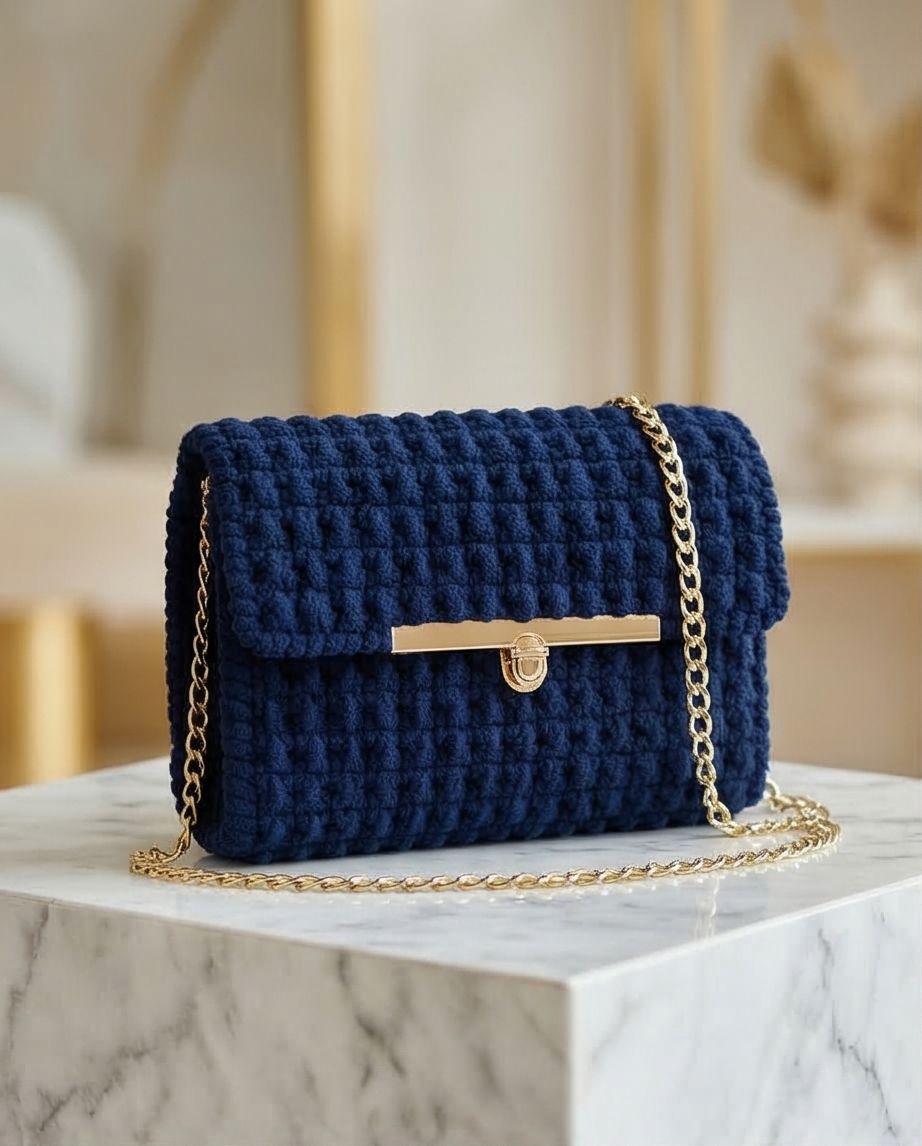 Pochette in Velluto Royal VT Bags