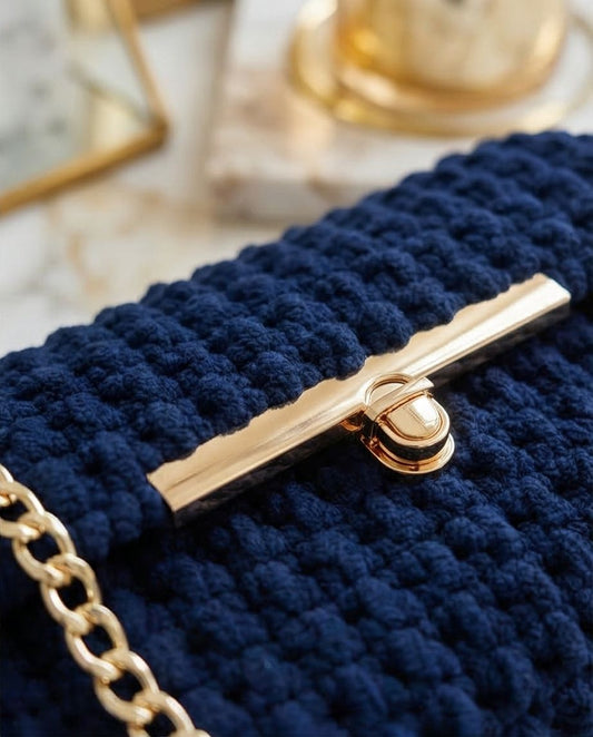 Pochette in Velluto Royal VT Bags