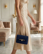 Royal Velvet Clutch VT Bags