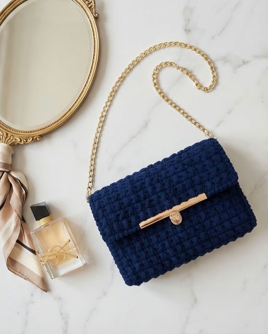 Pochette in Velluto Royal VT Bags