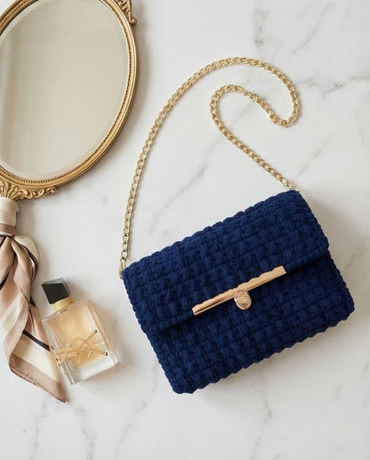 Pochette in Velluto Royal VT Bags