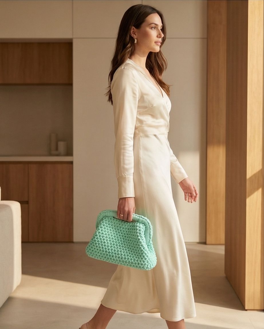 BORSA ARTIGIANALE MENTA MARINA