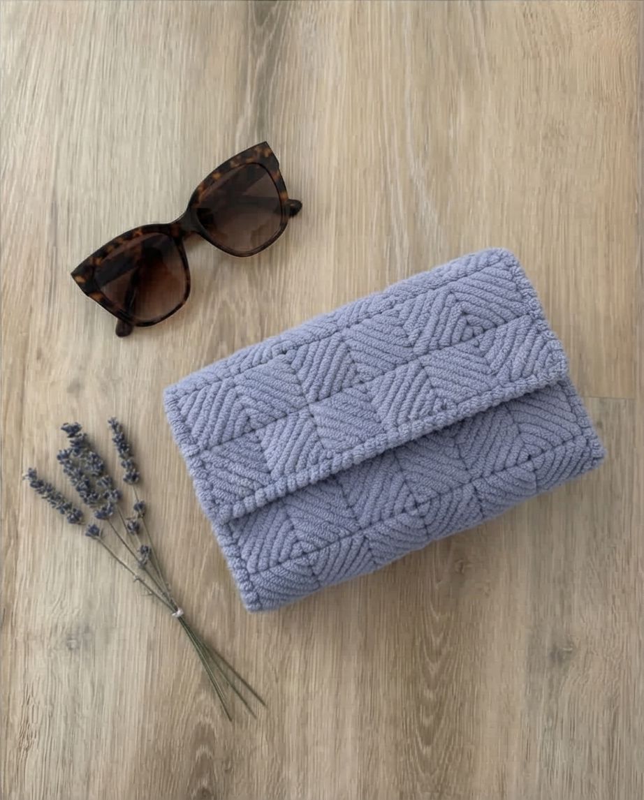Silver Mist Clutch