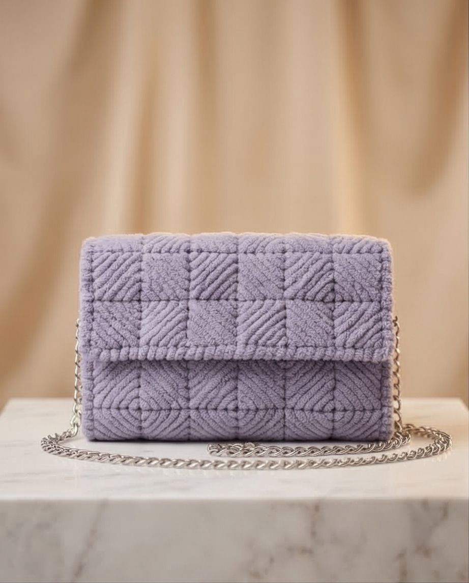 Silver Mist Clutch
