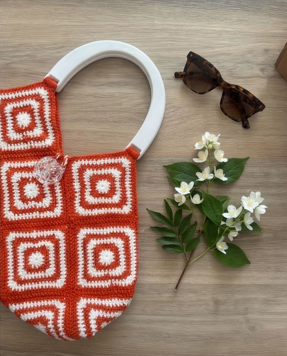 Sunset Geo Tote Bag