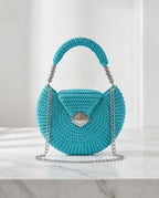 TURQUOISE SHELL BAG